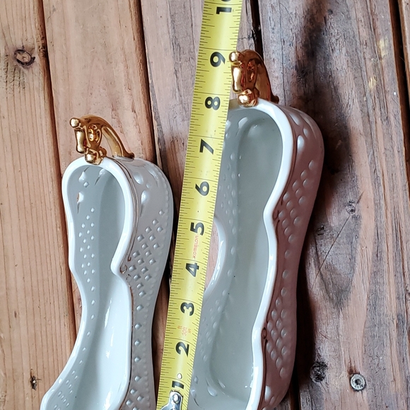 2 porcelain treasure flatware holders - Picture 10 of 16